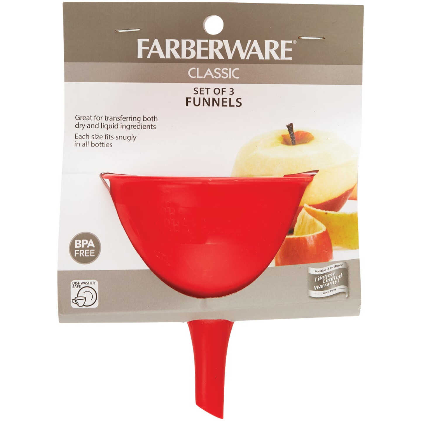 Farberware Red Funnel Set (3-Piece) Image 2