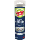 Scotch-Brite 50% Stickier Large Surface Lint Roller Refill, 60 Sheets Image 1