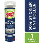 Scotch-Brite 50% Stickier Large Surface Lint Roller Refill, 60 Sheets Image 2
