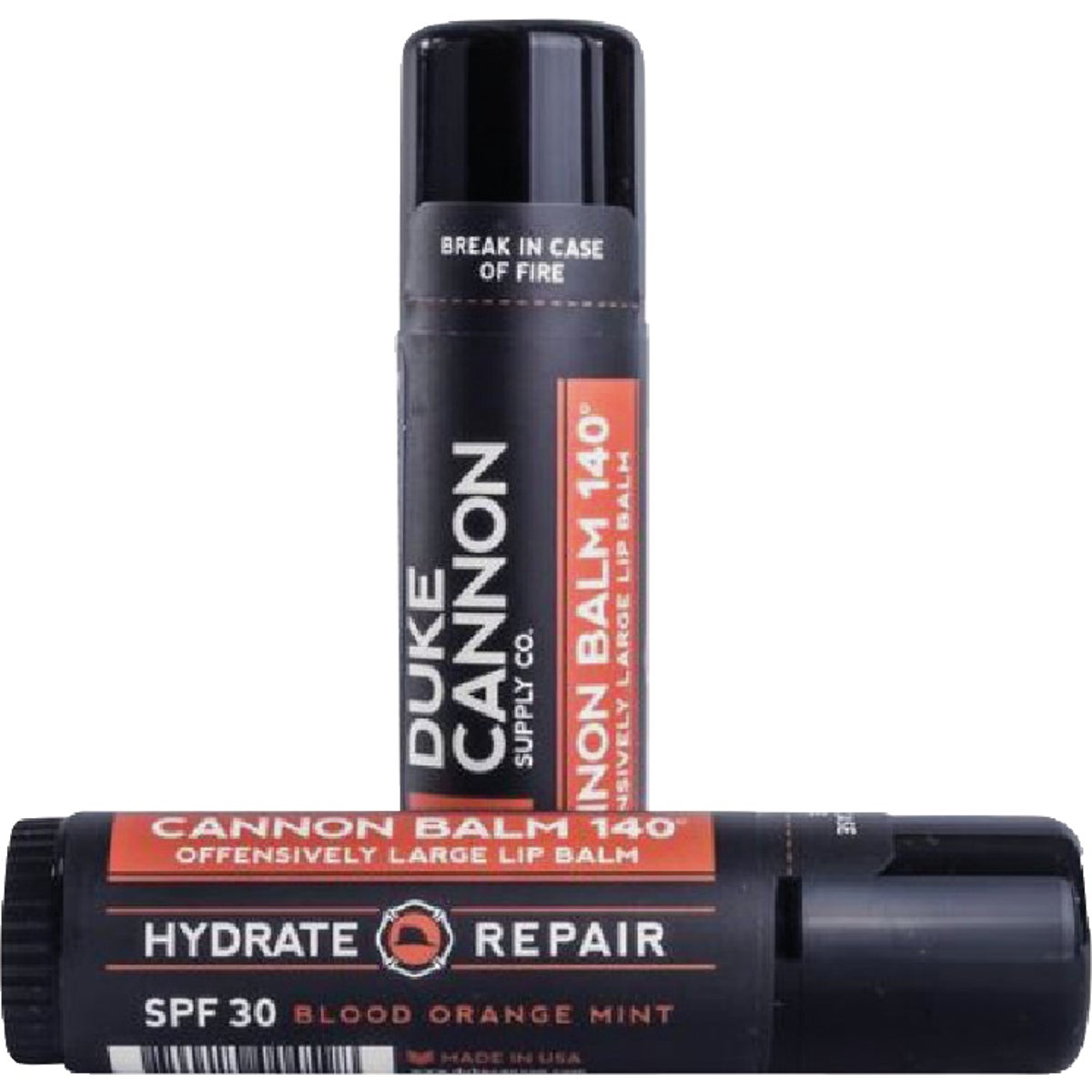 Duke Cannon Hydrate + Repair 0.56 Oz. Orange Mint 30 SPF Lip Balm Image 2