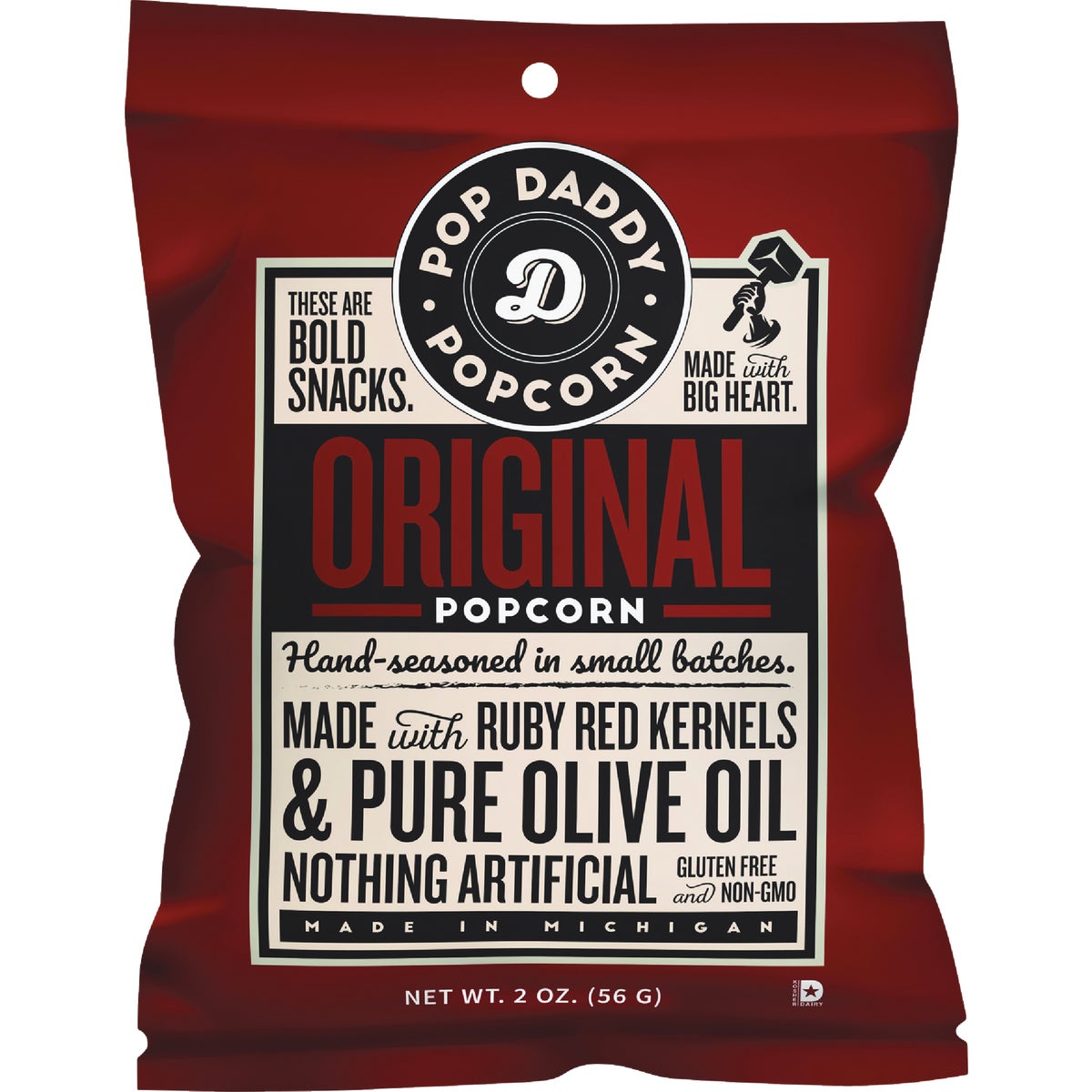 Pop Daddy 2 Oz. Original Popcorn