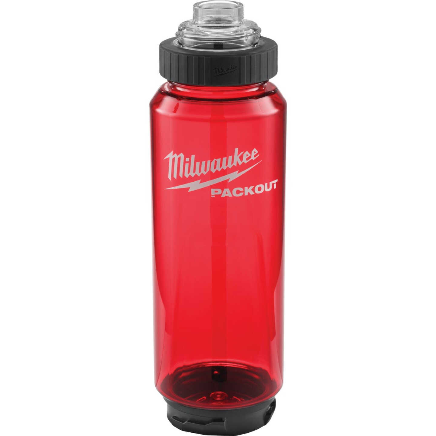 Milwaukee PACKOUT 34 Oz. Plastic Bottle with Chug Lid, Red Image 8