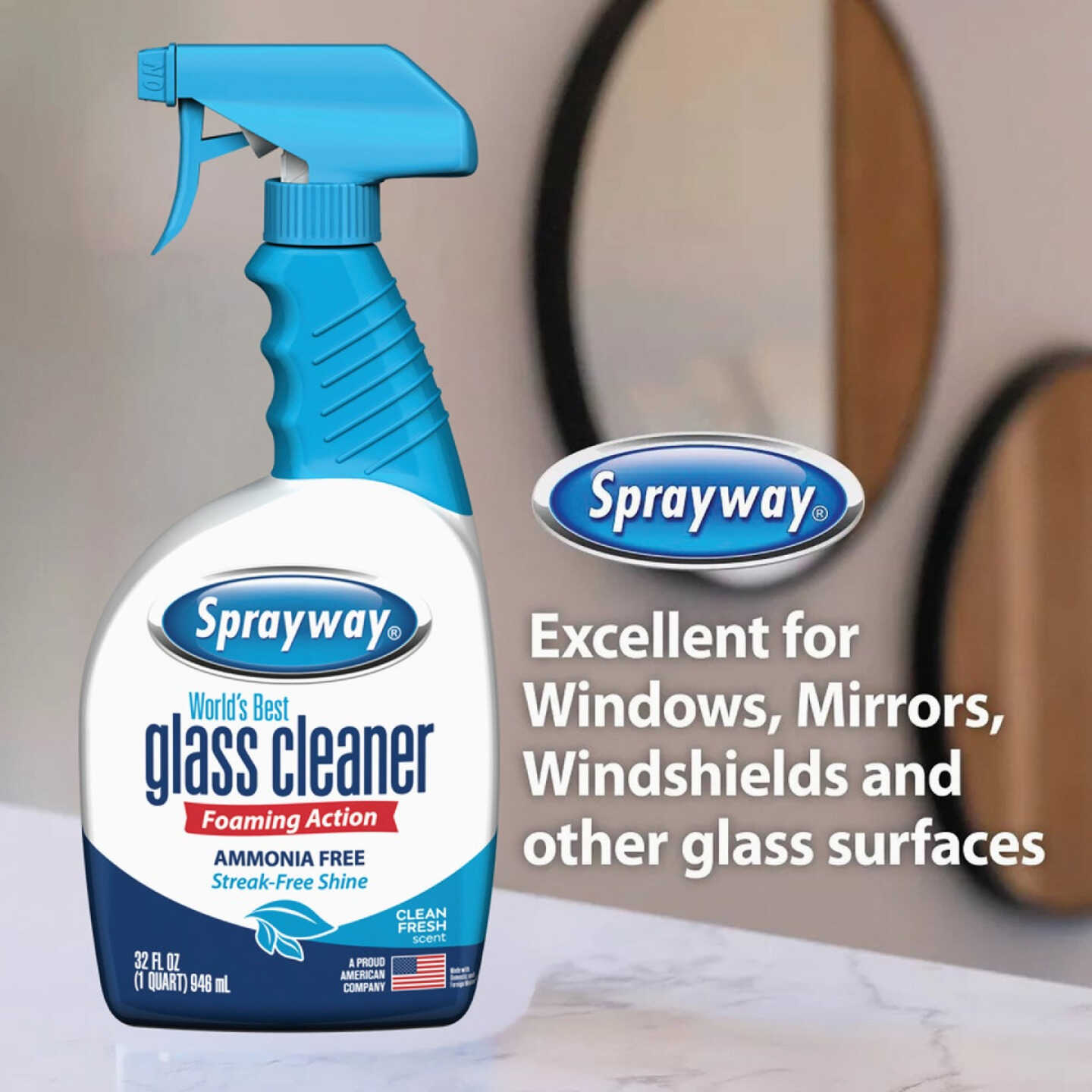 Sprayway 32 Oz. Glass & Surface Cleaner Trigger Spray Image 2