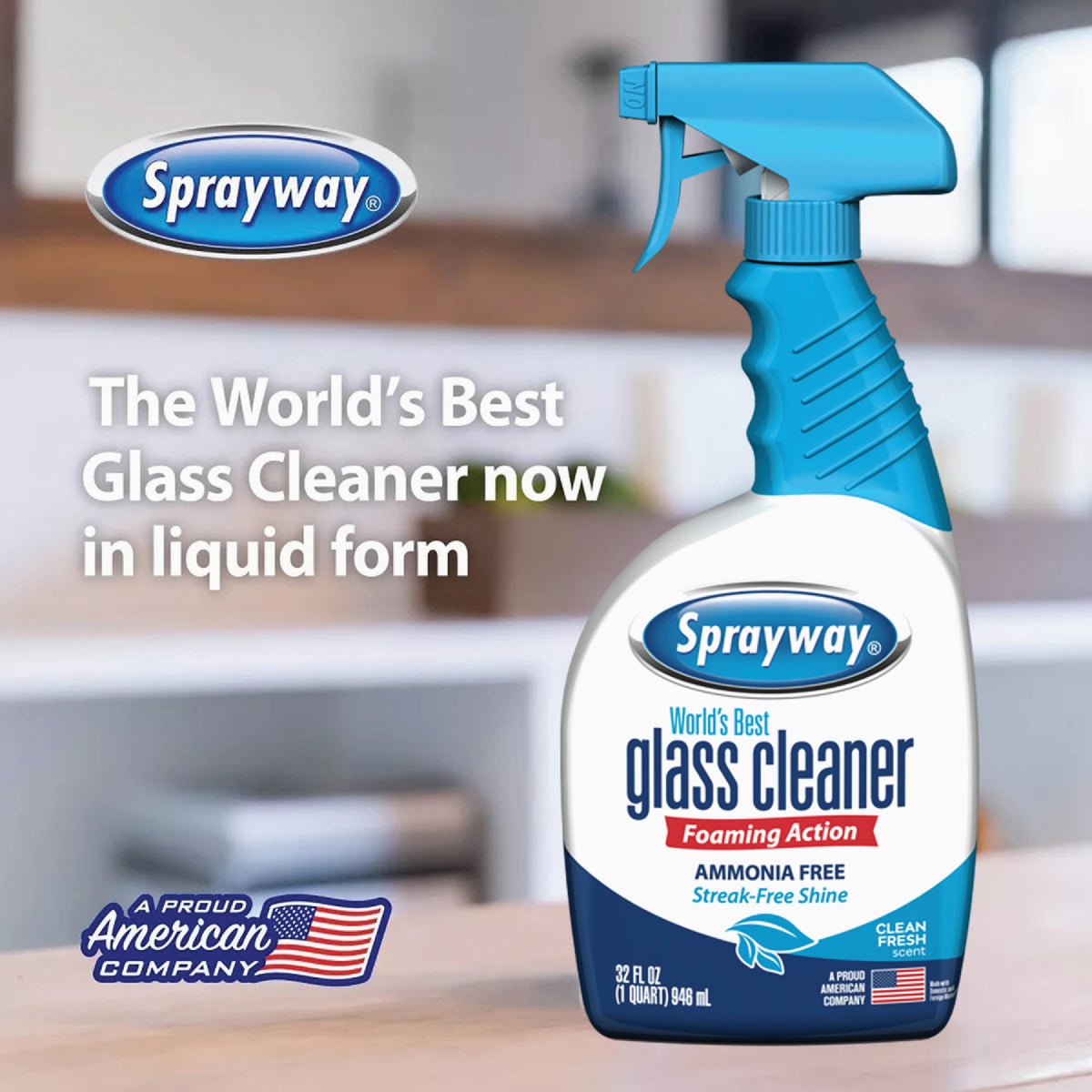 Sprayway 32 Oz. Glass & Surface Cleaner Trigger Spray Image 4