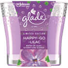 Glade 3.4 Oz. Happy-Go-Lilac Candle Image 2