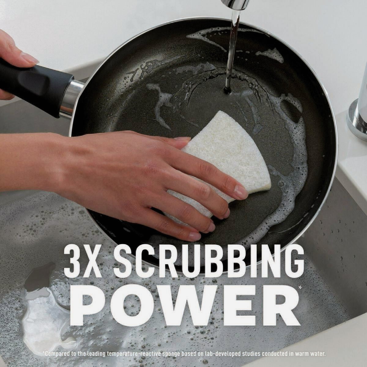 Scotch-Brite Greener Clean Non-Scratch Scrub Sponge (3-Pack) Image 5