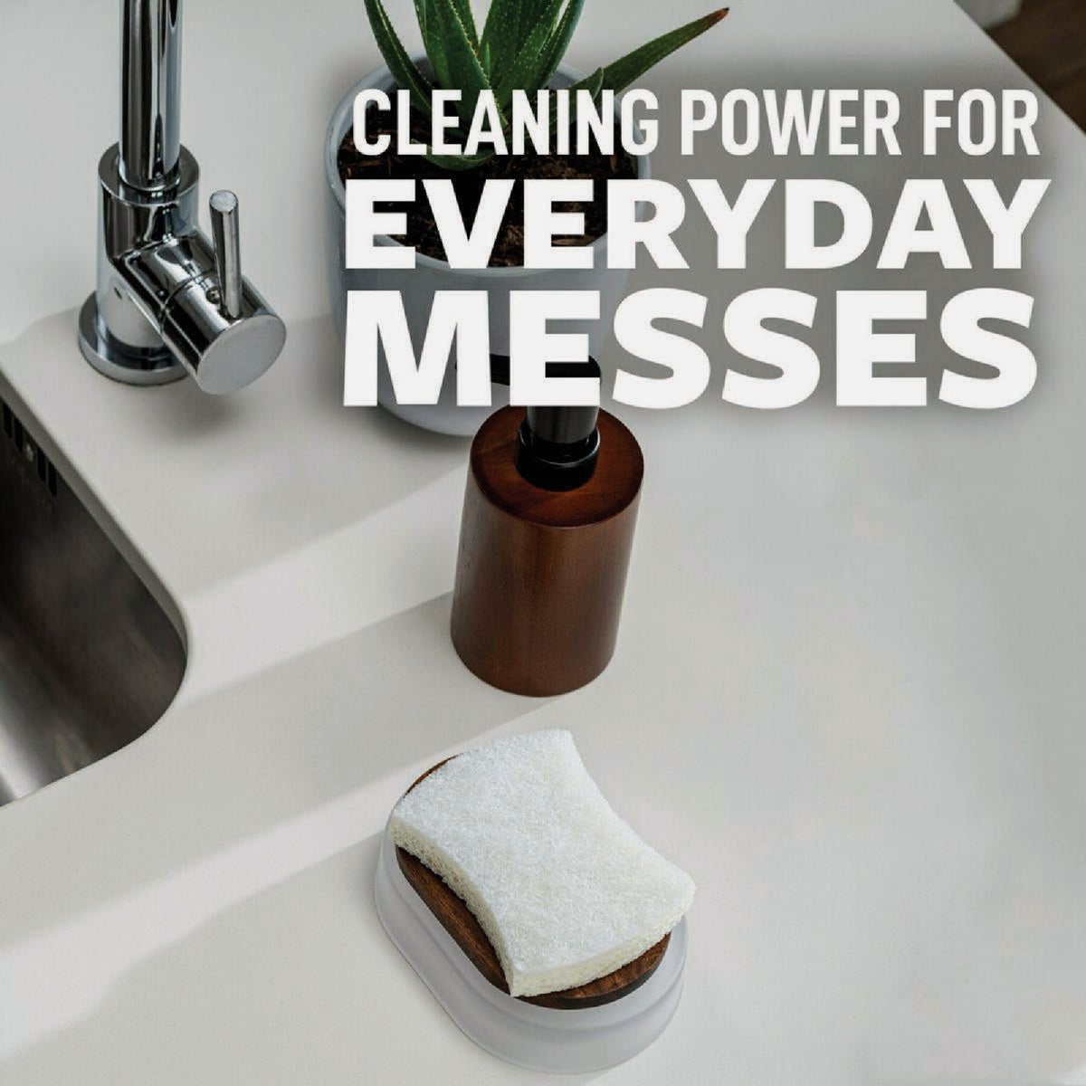 Scotch-Brite Greener Clean Non-Scratch Scrub Sponge (3-Pack) Image 6