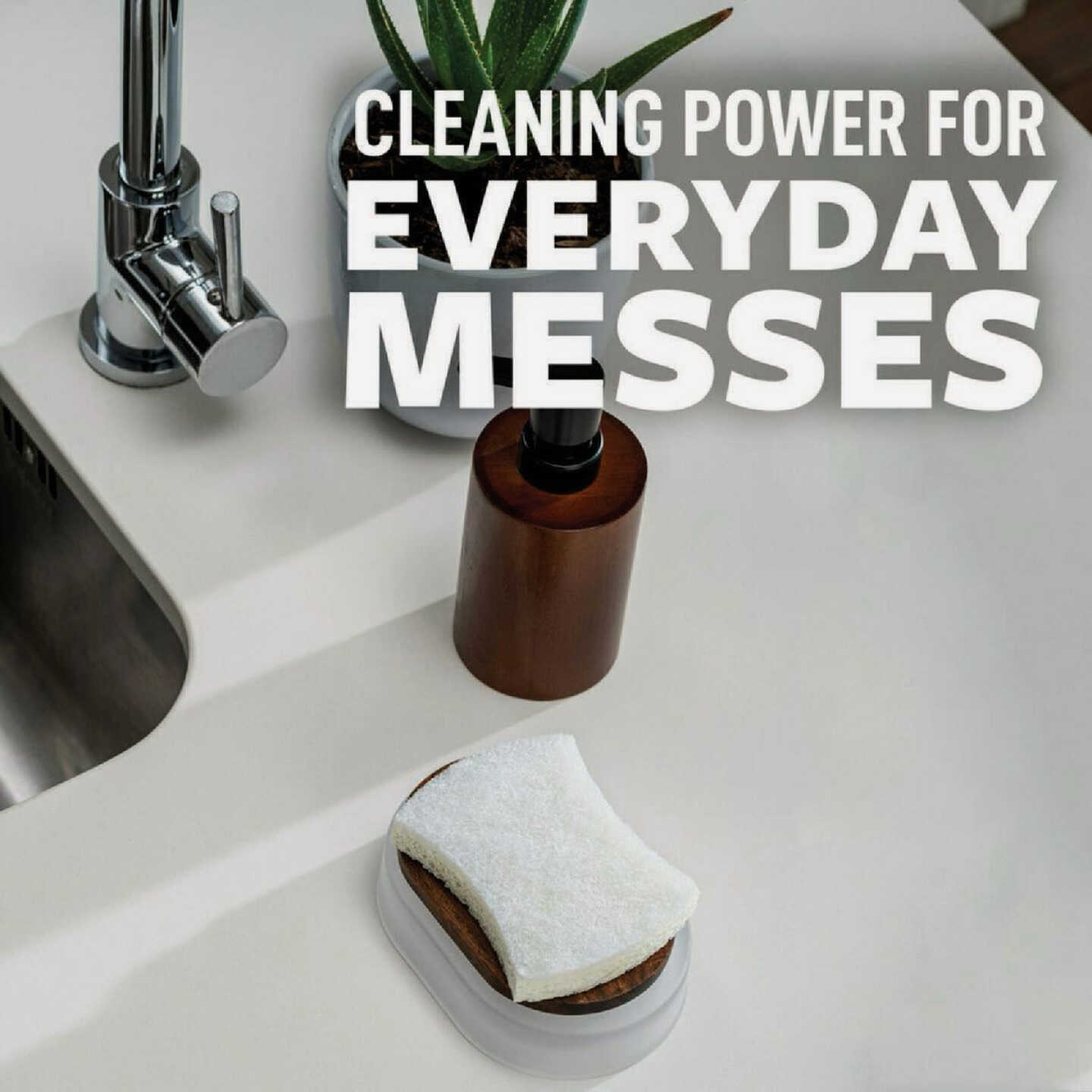 Scotch-Brite Greener Clean Non-Scratch Scrub Sponge (3-Pack) Image 6