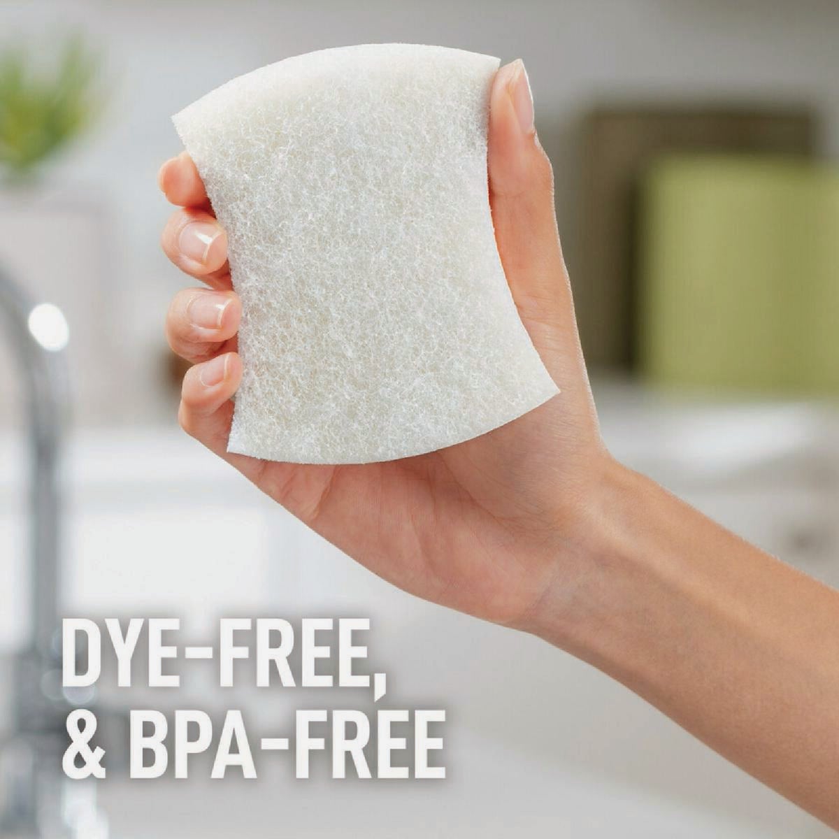 Scotch-Brite Greener Clean Non-Scratch Scrub Sponge (3-Pack) Image 4