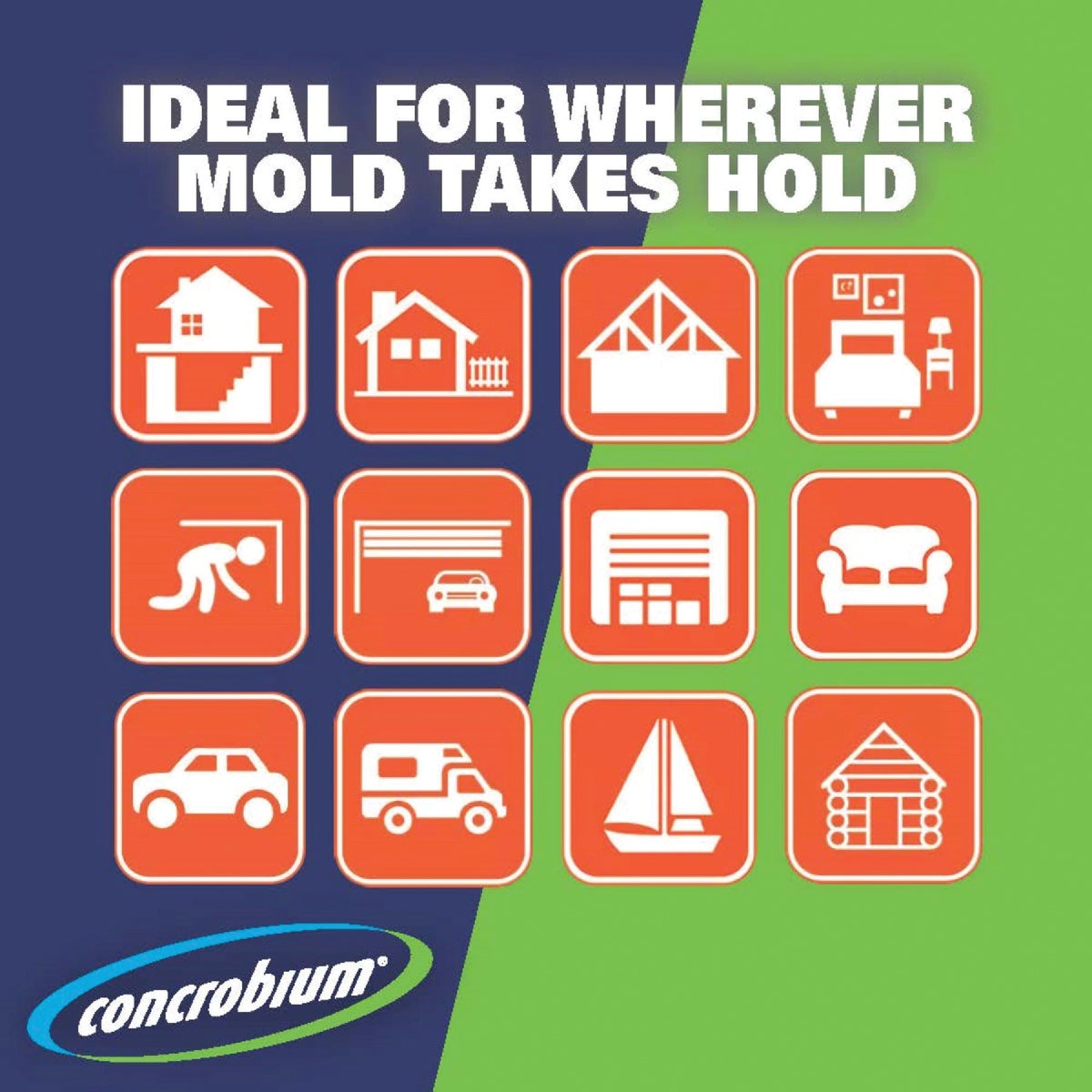 Concrobium Mold Control 1 Gal. Stops & Prevents Mold & Mildew Inhibitor  Image 3