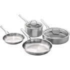 Calphalon Stainless Steel 6-Piece Cookware Set, Silver Image 1