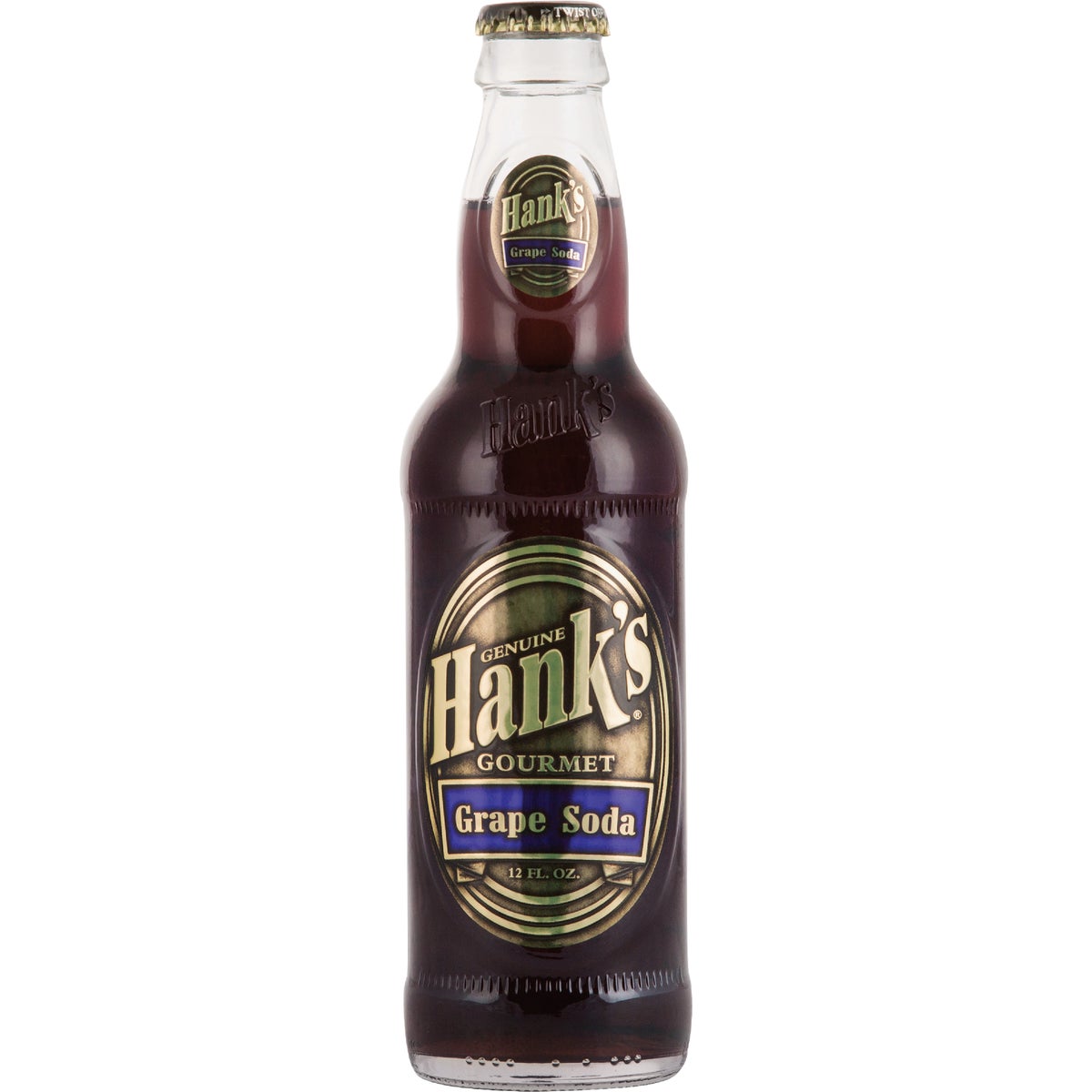 Hank's 12 Oz. Premium Grape Soda (4-Pack)
