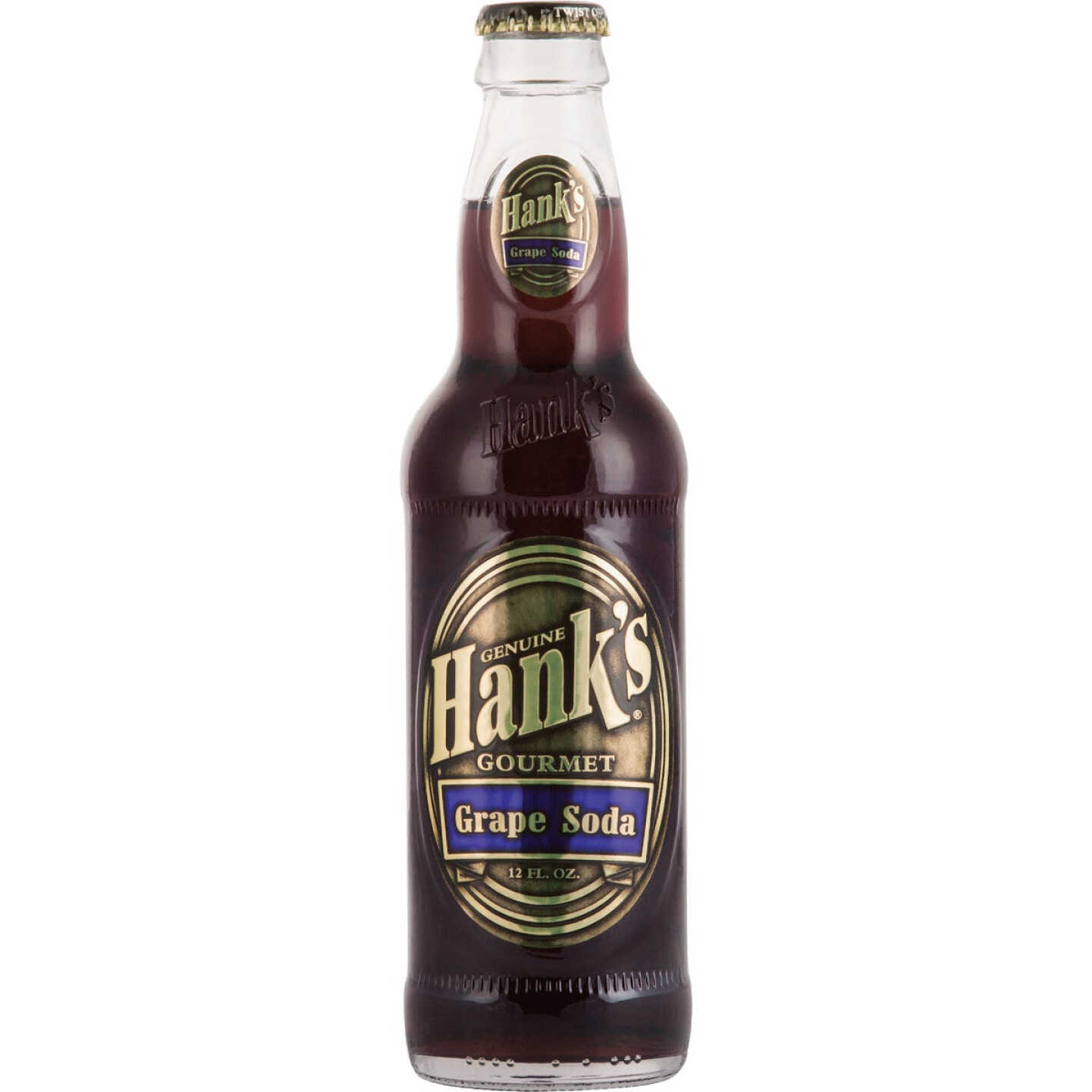 Hank's 12 Oz. Premium Grape Soda (4-Pack) Image 1