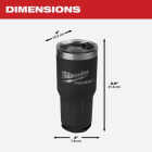 Milwaukee PACKOUT 30 Oz. Black Insulated Tumbler Image 4