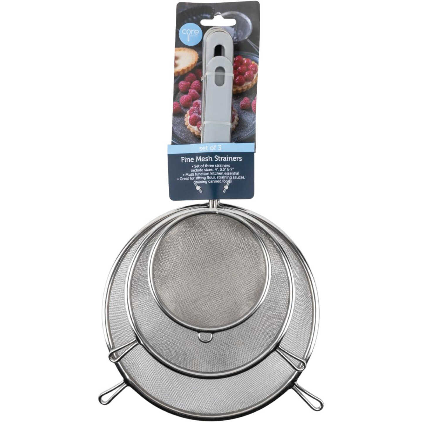 Core Kitchen Everyday Strainer (3 Piece) Image 1