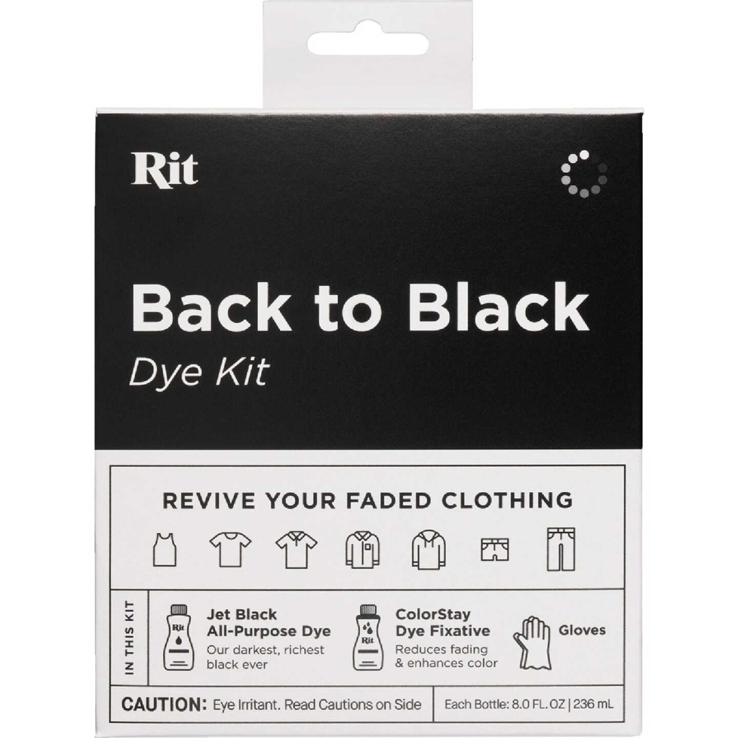 Rit Back to Black Dye Kit Image 1