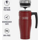 Thermos Stainless King 16 Oz. Rustic Red Travel Mug Image 2