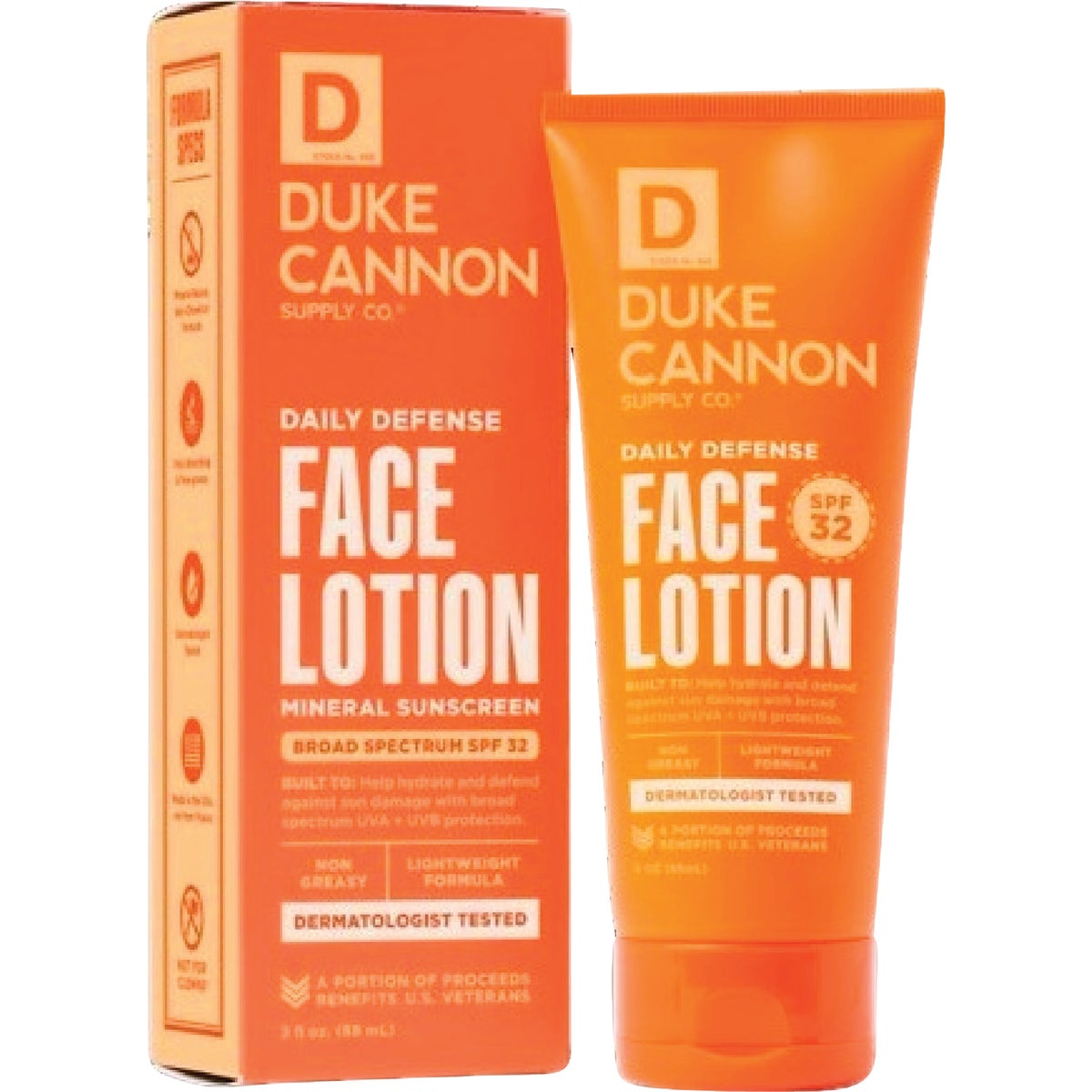 Duke Cannon 3 Oz. Daily Defense Face Lotion