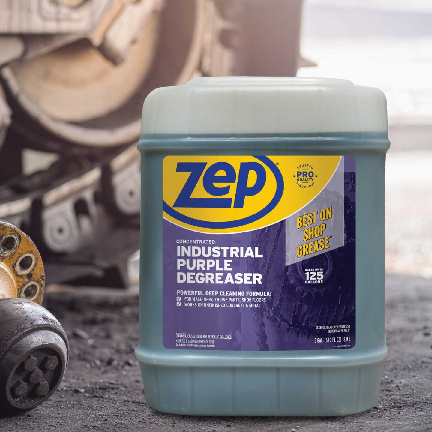 Zep 5 Gal. Industrial Purple Cleaner & Degreaser Concentrate Image 6