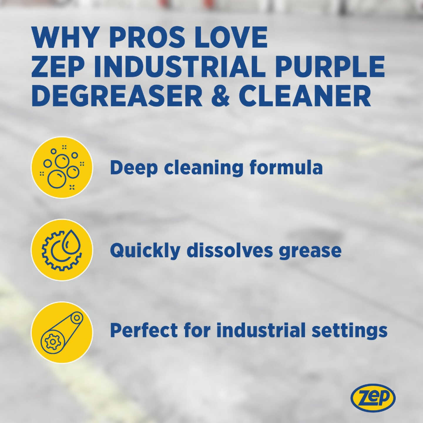 Zep 5 Gal. Industrial Purple Cleaner & Degreaser Concentrate Image 3