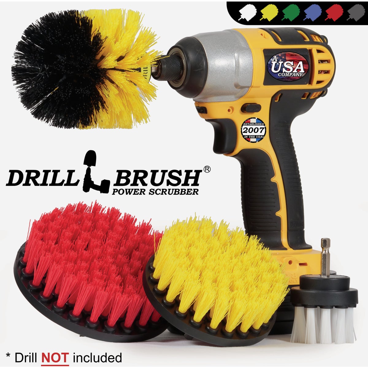 Drillbrush Variety Brush (4 Piece) Image 3