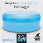 SubSafe Baby Blue Food Storage Container (2-Piece) Image 3