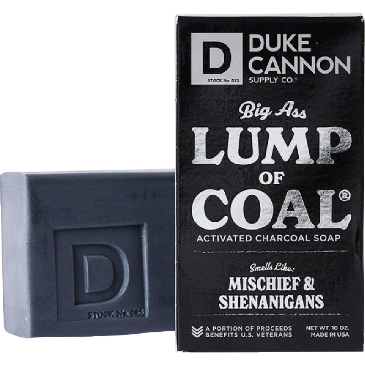 Duke Cannon 10 Oz. Big Ass Lump of Coal Soap Image 2
