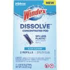 Windex Dissolve Glass Cleaner Concentrated Pod Refills (2-Pack) Image 1