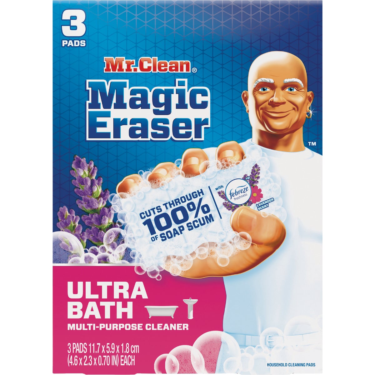 Mr. Clean Magic Eraser Ultra Bath + Febreze Multi-Purpose Cleaner (3-Count)