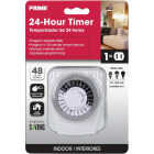 Prime 1-Outlet Indoor 24 Hr. Electromechanical Timer Image 3