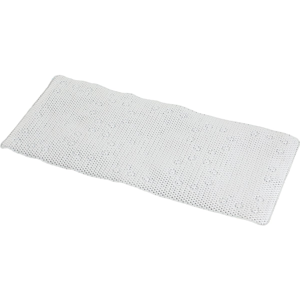 ConTact 17 In. x 36 In. White Bath Mat with Grip Image 2
