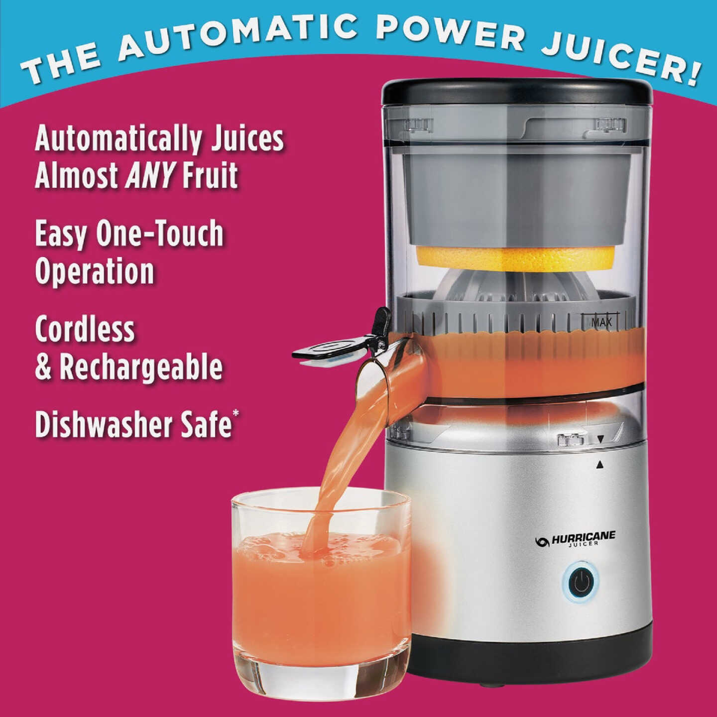 Hurricane Cordless Juicer Image 3