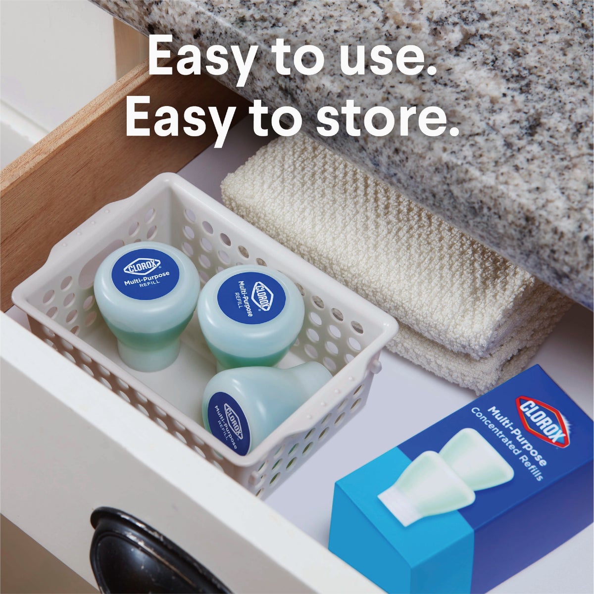 Clorox Crisp Lemon Multi-Surface All-Purpose Cleaning Spray System Starter Kit Refill (2-Count) Image 2