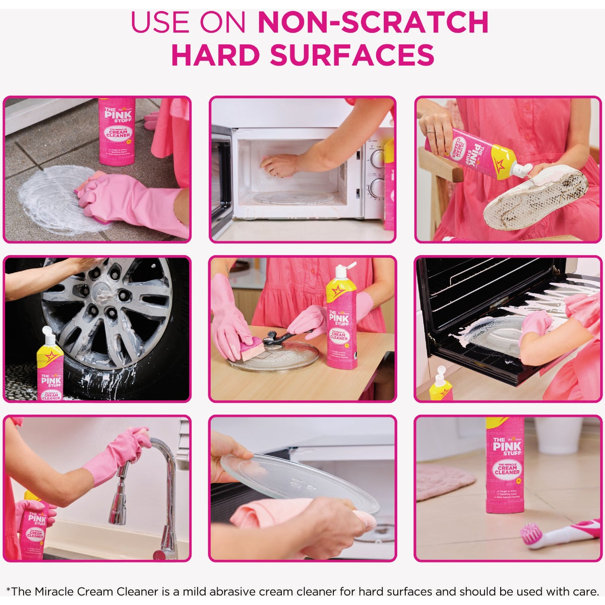 The Pink Stuff 16.9 Oz. Miracle All Purpose Cream Cleaner Image 4