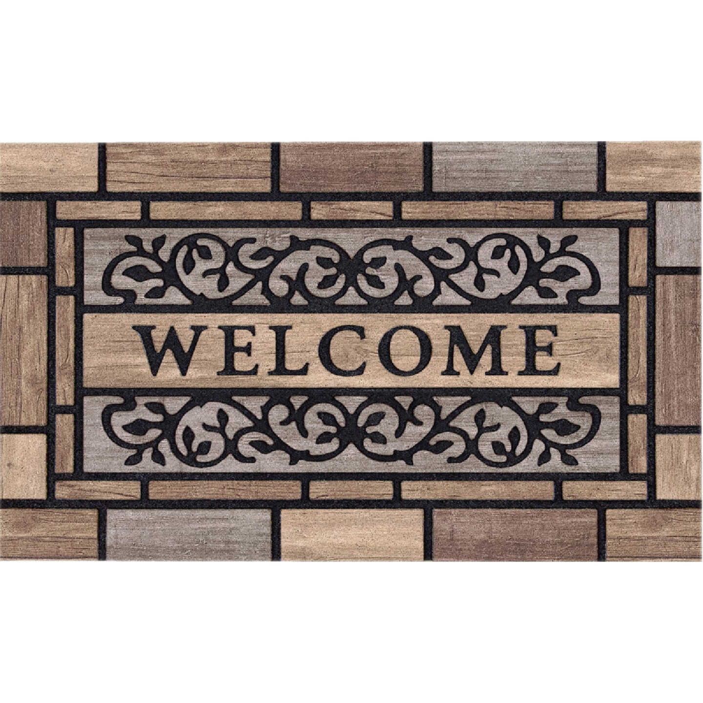 Apache Masterpiece Wood Stone Door Mat Image 1