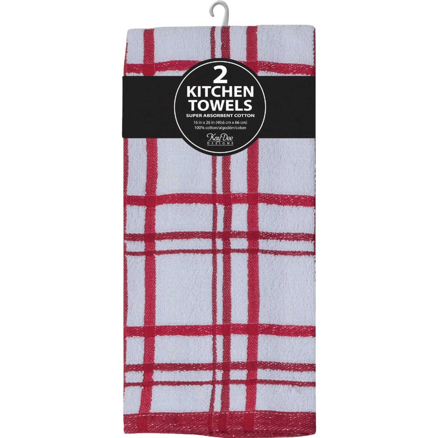 Kay Dee Designs Cinnabar Terry Kitchen Towel (2-Pack) Image 2