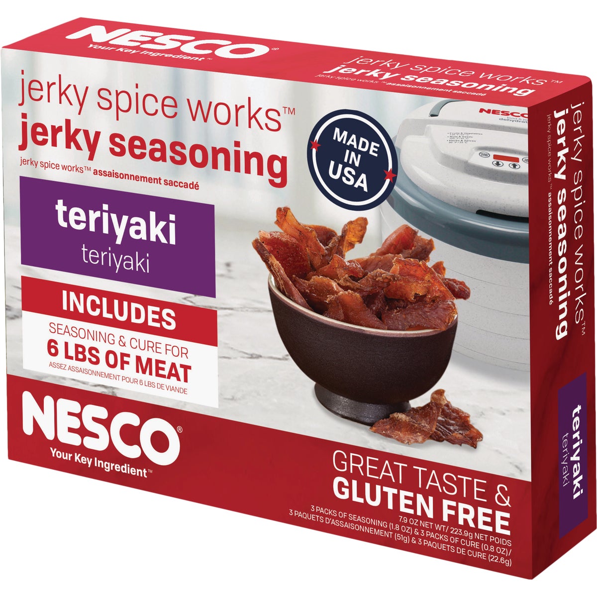 Nesco Teriyaki Jerky Seasoning, 6 Lb. Yield Image 4