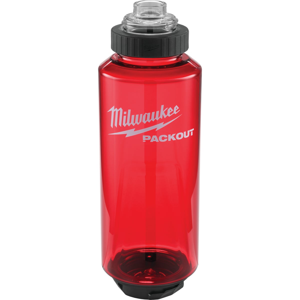 Milwaukee PACKOUT 48 Oz. Plastic Bottle with Chug Lid, Red Image 8