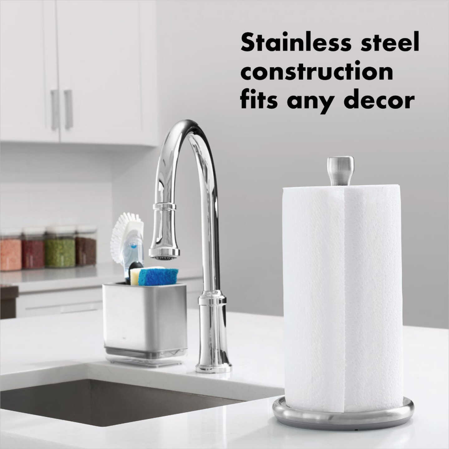 OXO Good Grips Steady Paper Towel Holder Image 2