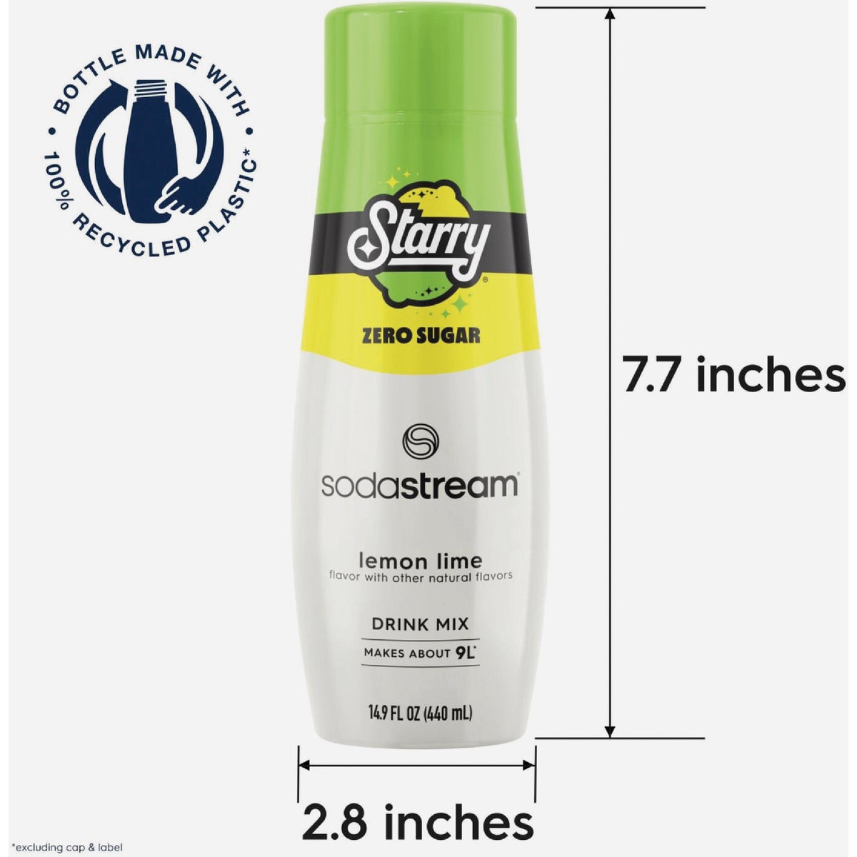 SodaStream 14.9 Oz. Starry Zero Sugar Lemon Lime Sparkling Beverage Mix Image 2