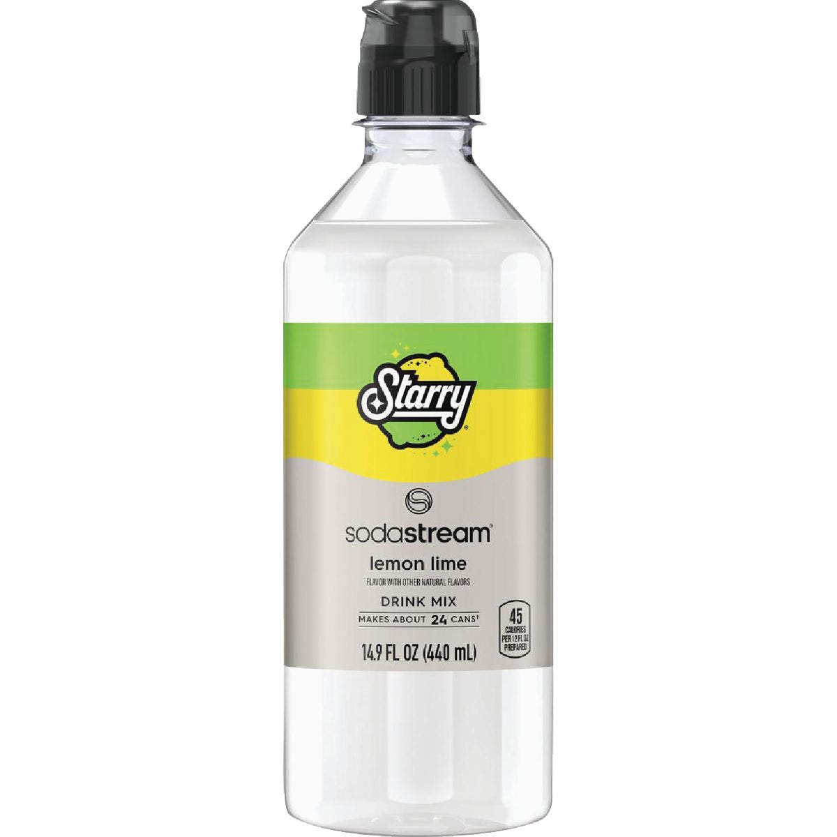 SodaStream 14.9 Oz. Starry Lemon Lime Sparkling Beverage Mix Image 1