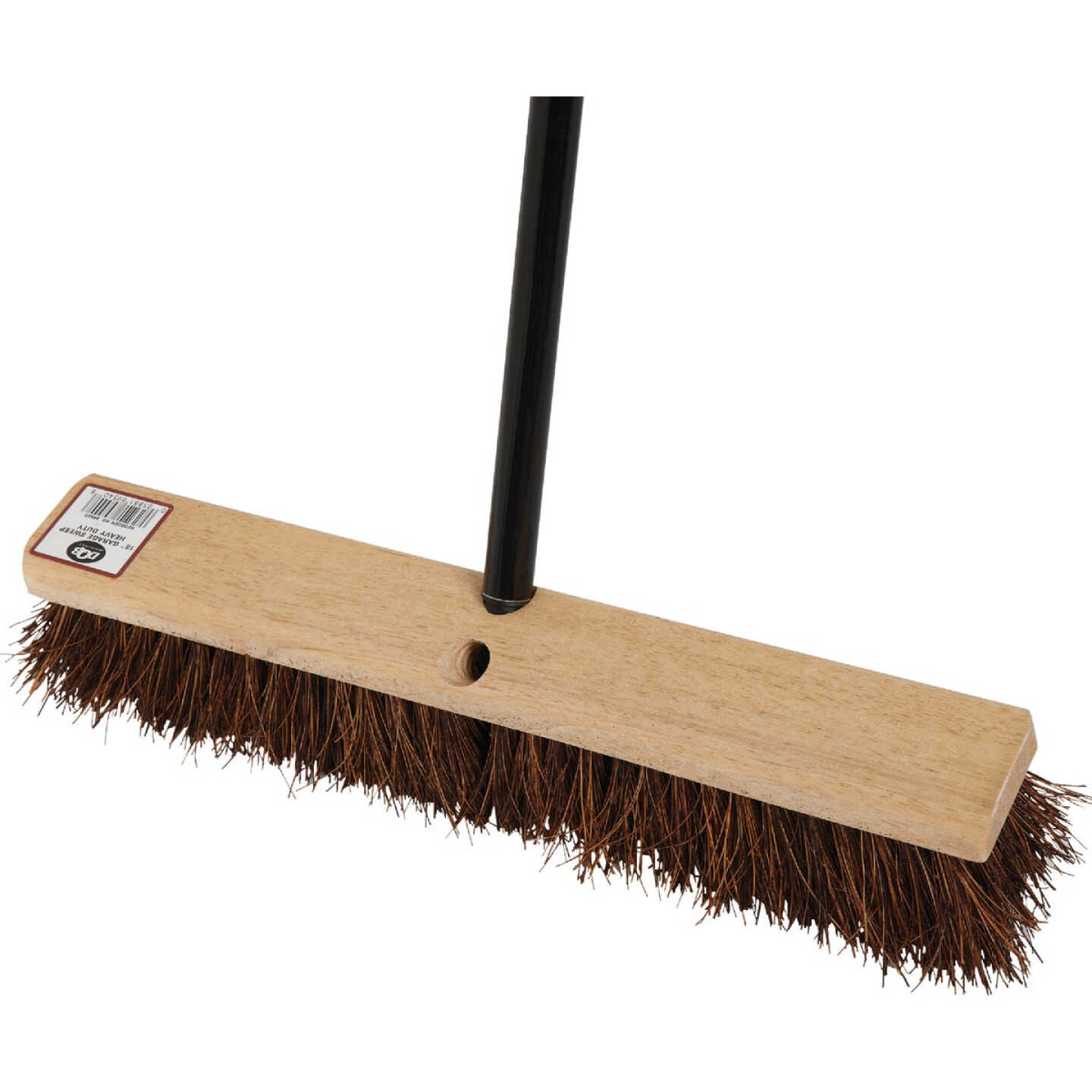 DQB 18 In. W. x 58 In. L. Metal Handle Garage & Patio Push Broom Image 1