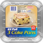 EZ Foil 8 In. Square Cake Pan (3-Count) Image 1