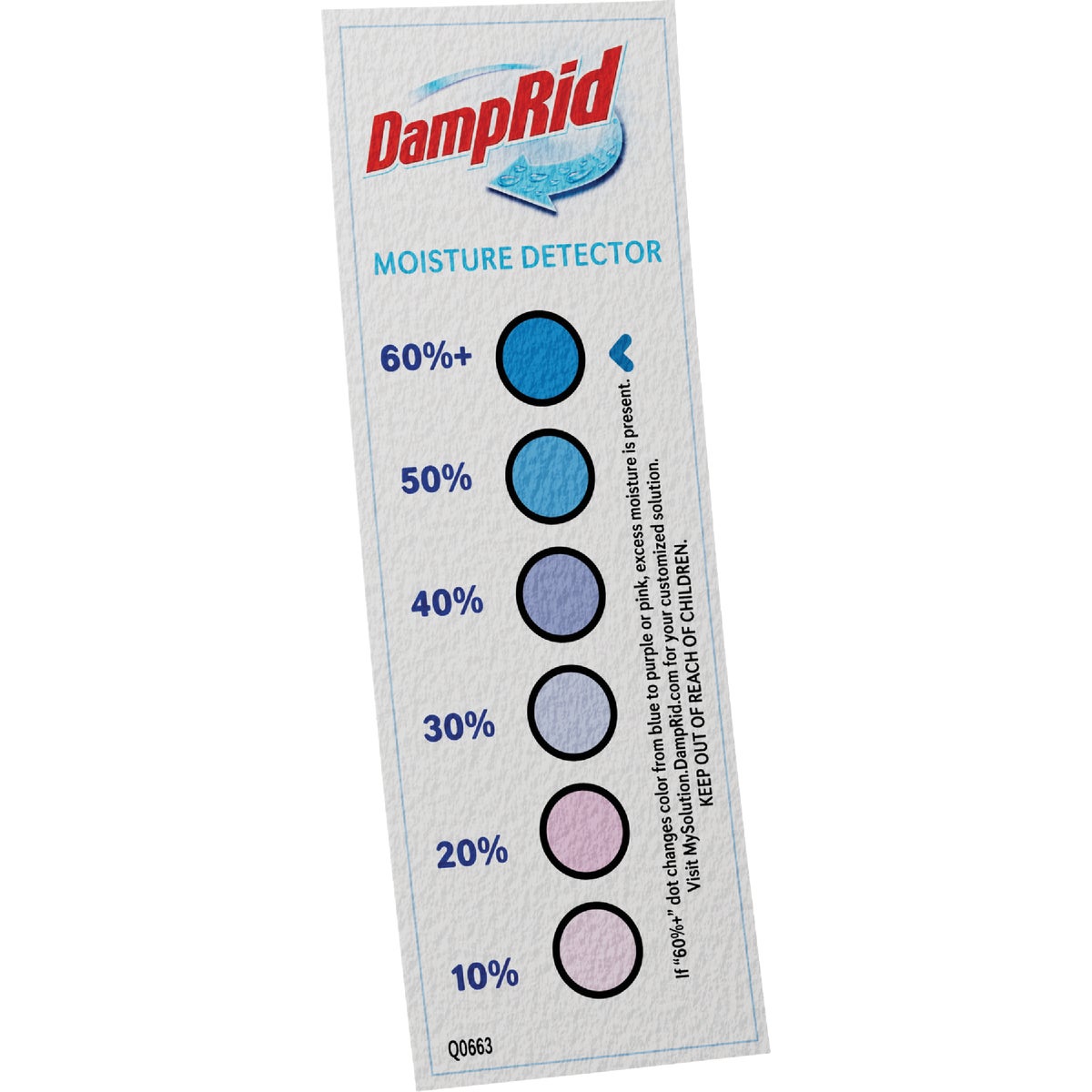 DampRid Moisture Detector Strips (5-Count) Image 6