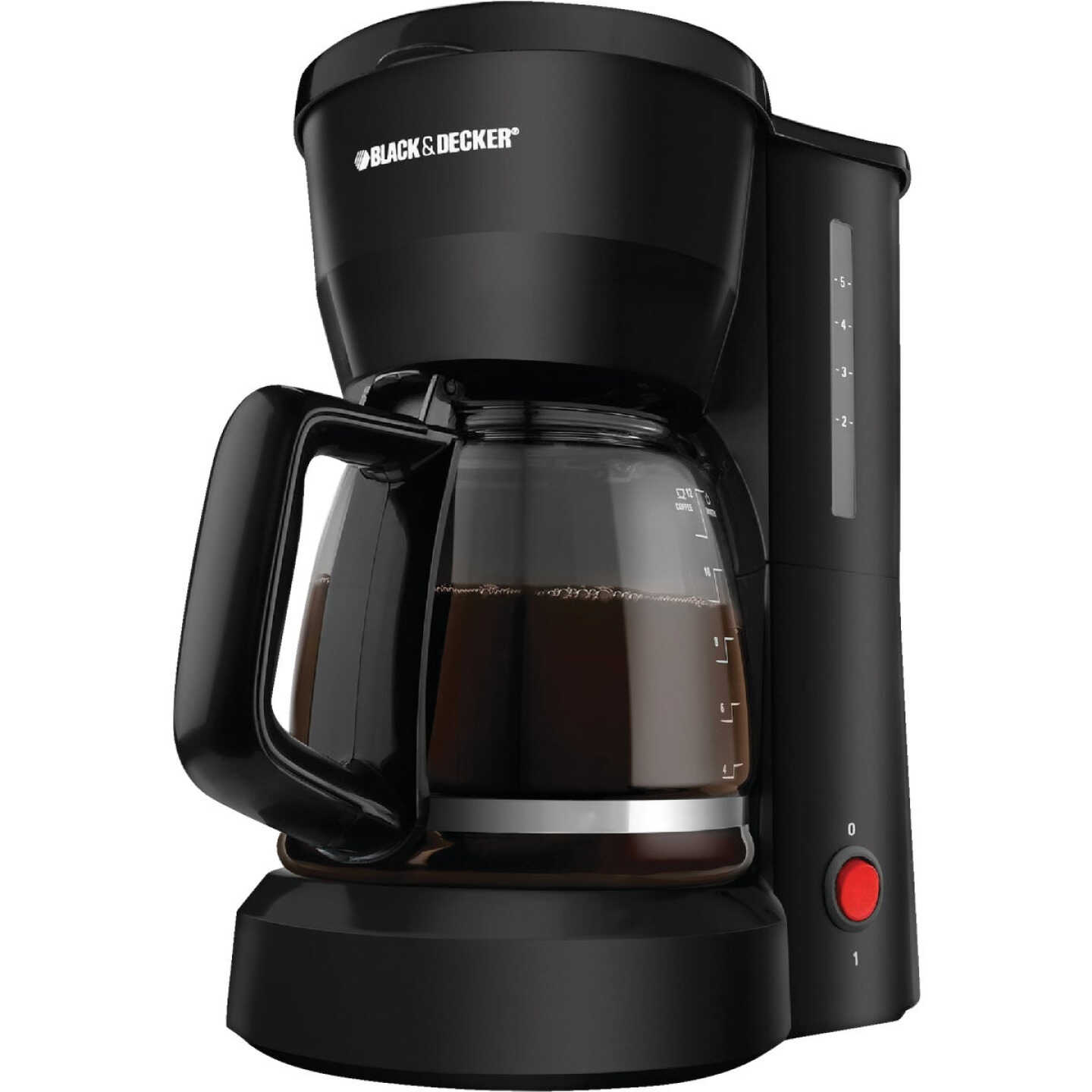 Black & Decker 5 Cup Black Coffee Maker Image 1