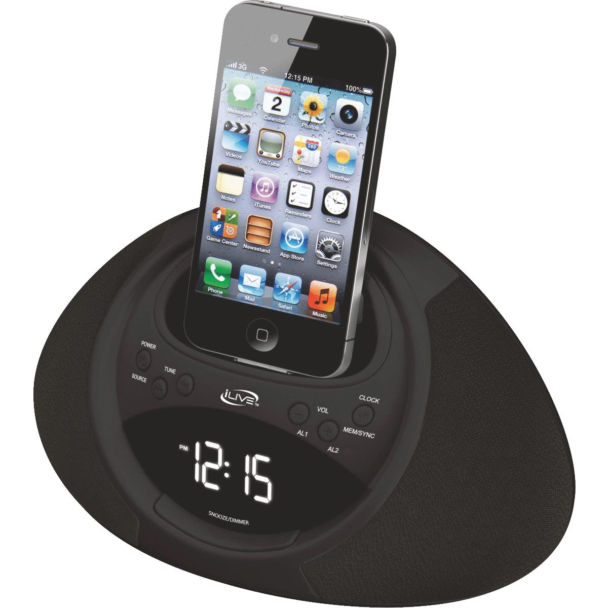 IPHONE/IPOD CLOCK RADIO