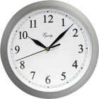 La Crosse Technology Equity Silver Quartz Wall Clock Image 1