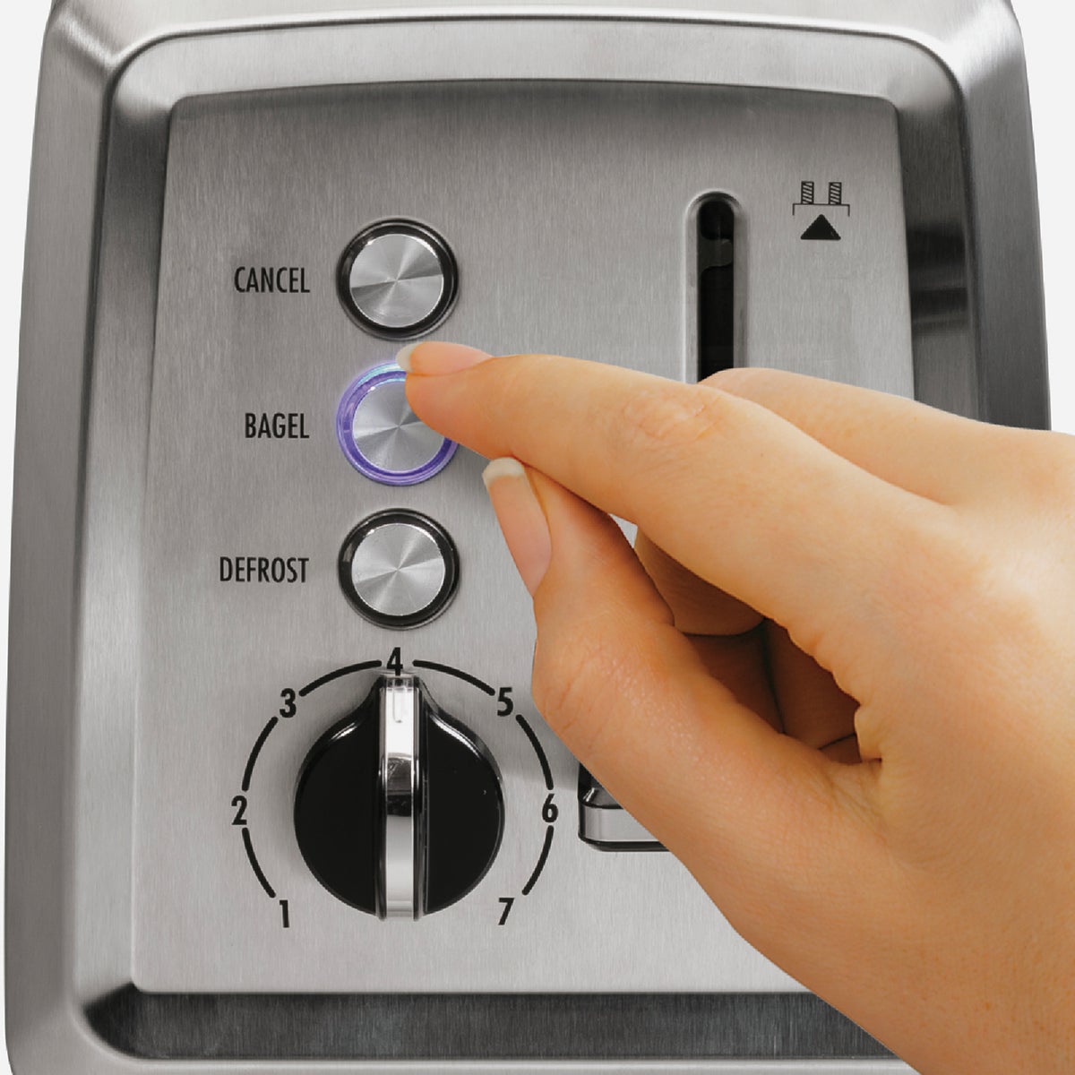 Hamilton Beach Modern 2-Slice Stainless Steel Toaster Image 2