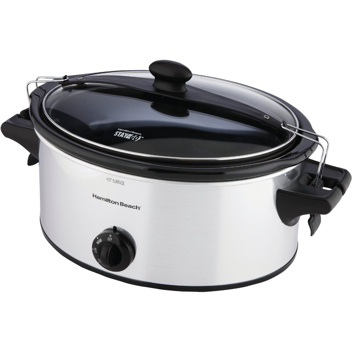 Hamilton Beach Stay or Go 6 Qt. Stainless Steel Slow Cooker Image 5