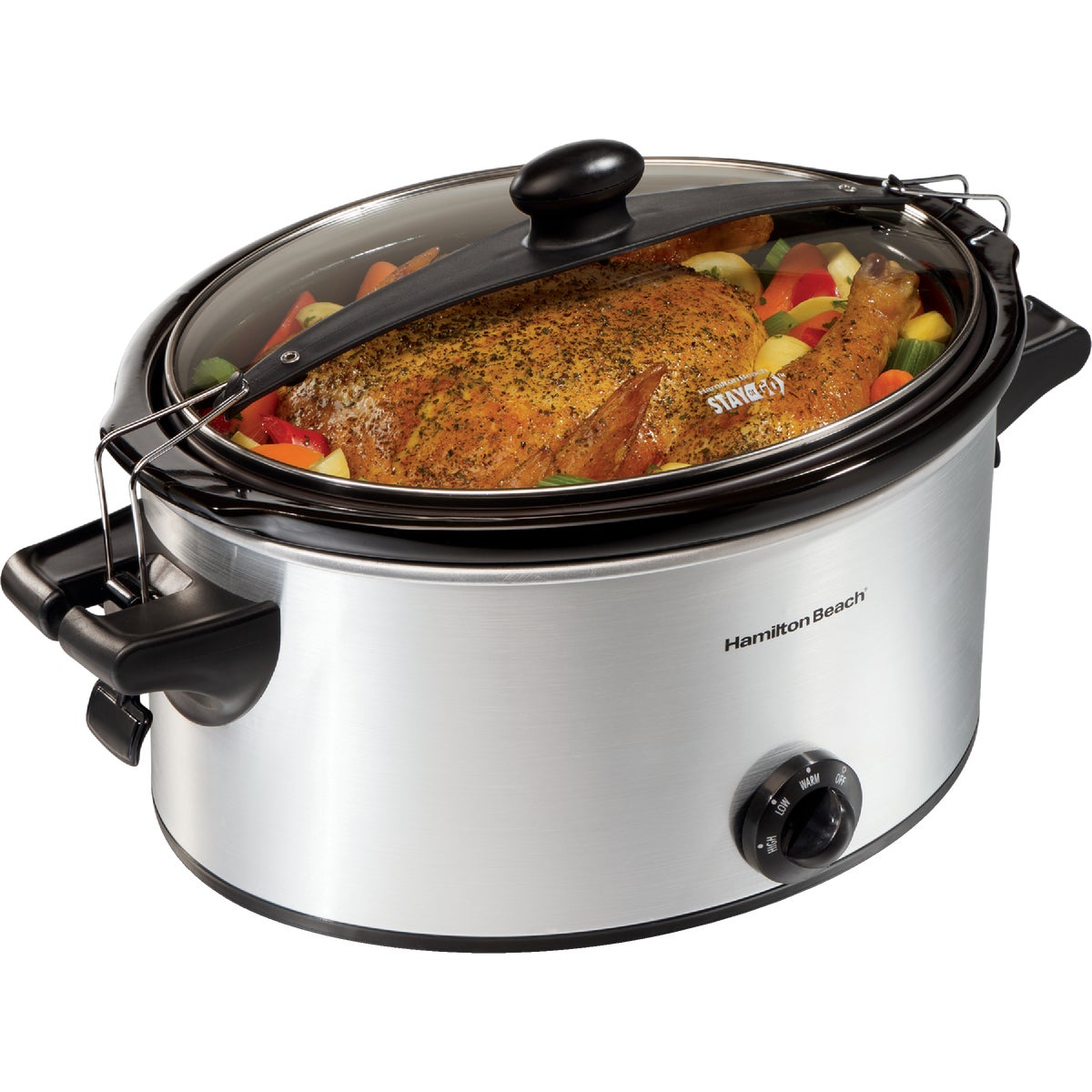 Hamilton Beach Stay or Go 6 Qt. Stainless Steel Slow Cooker Image 7